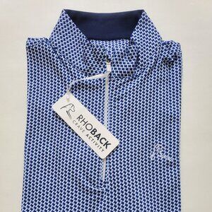 NWT RHOBACK Women's Long Sleeve Performance Q-Zip - Don’t Mess With Texas Size S